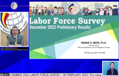 Press Conference on December 2022 Labor Force Survey