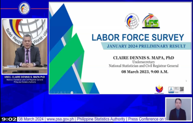 Press Conference on the January 2024 Labor Force Survey Preliminary Results