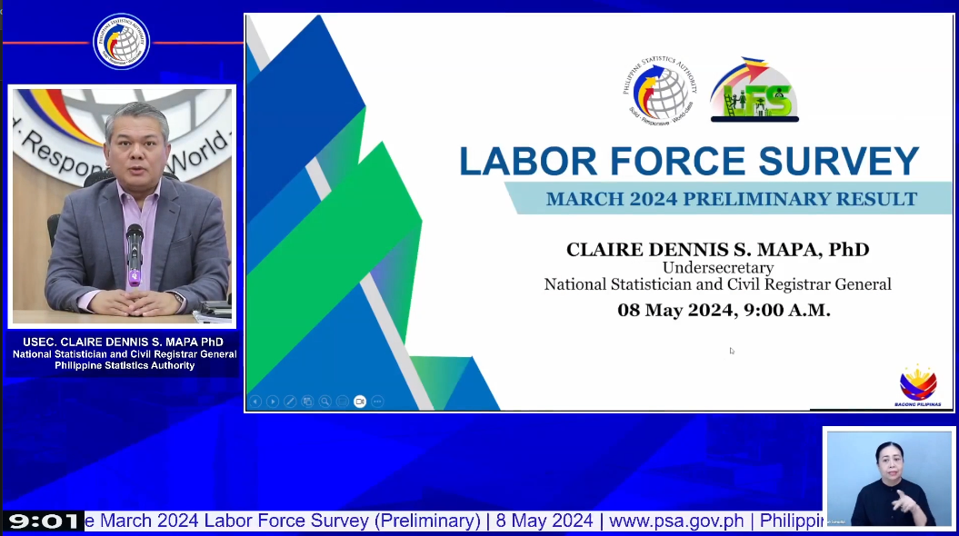 Press Conference on the March 2024 Labor Force Survey Preliminary Result