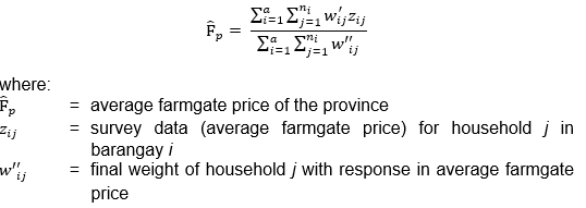 farmgate price