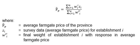 C_farmgate price
