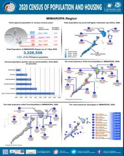 2020 Census of Population and Housing: MIMAROPA Region